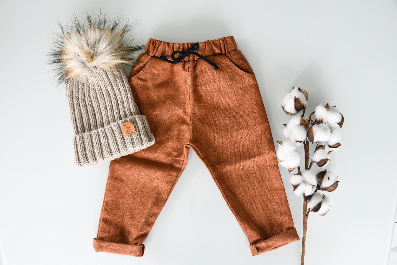 boys rust pants